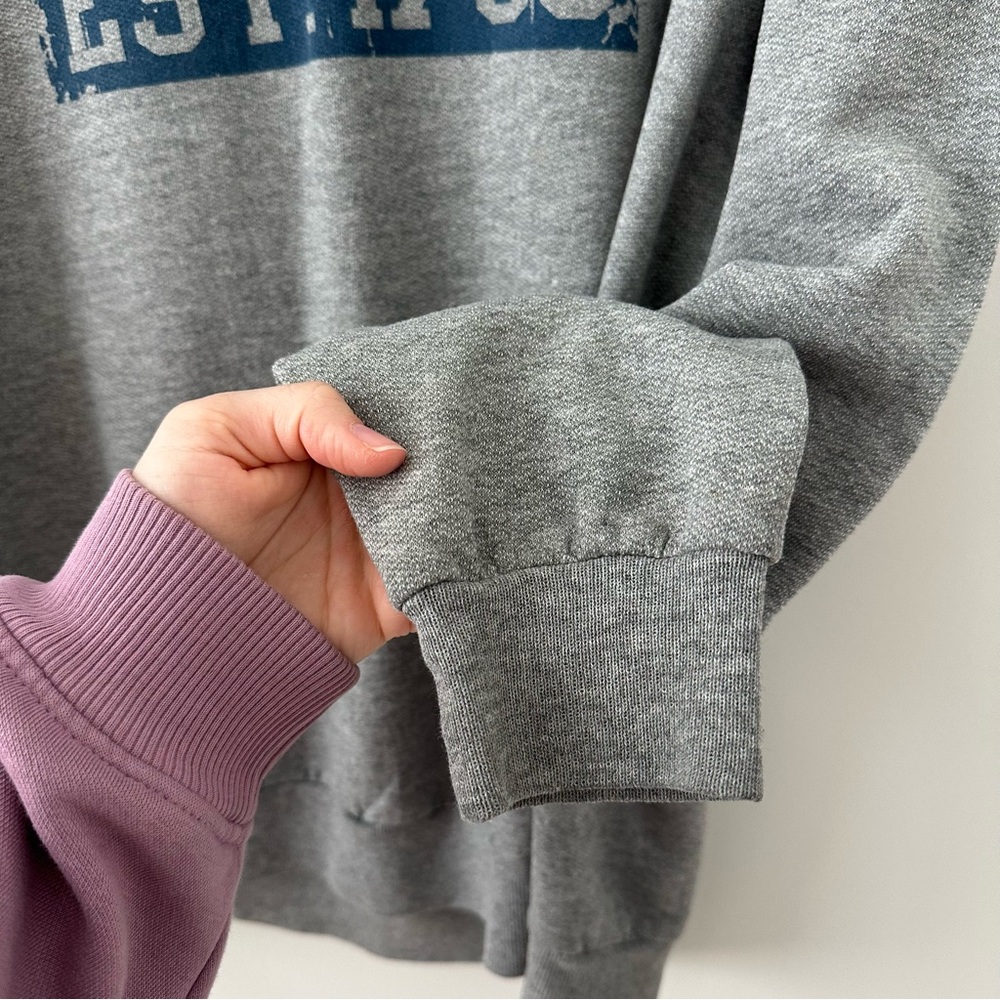 Vintage Men’s Size Large Jerzees Sweatshirt Georgia Atlanta Athens Comfy Cozy - Picture 5 of 14